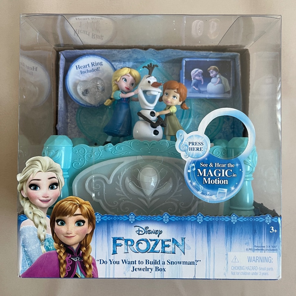 Disney Frozen Do You Want to Build a Snowman Jewelry Box